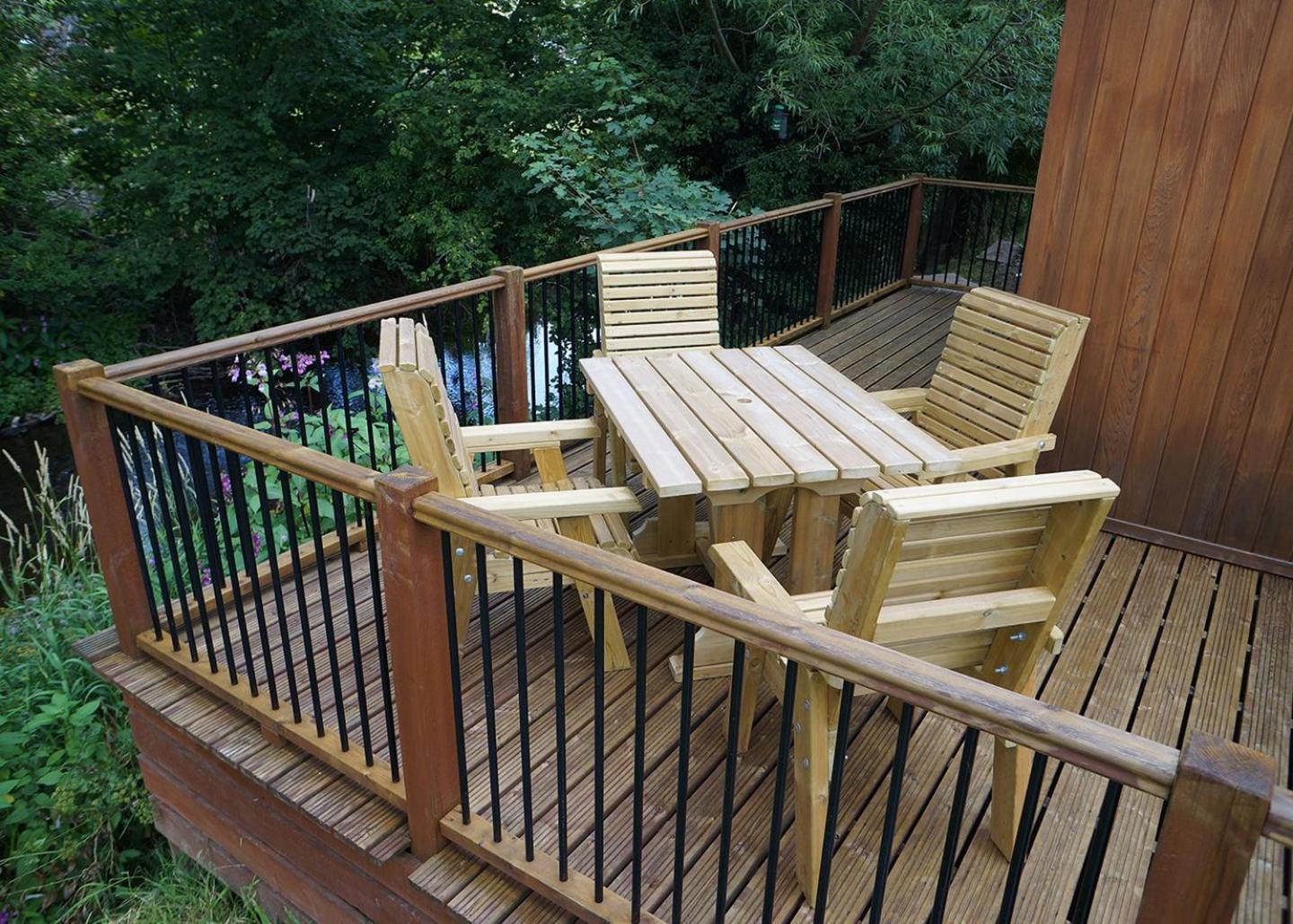 Clun Valley Lodges Clunton Buitenkant foto