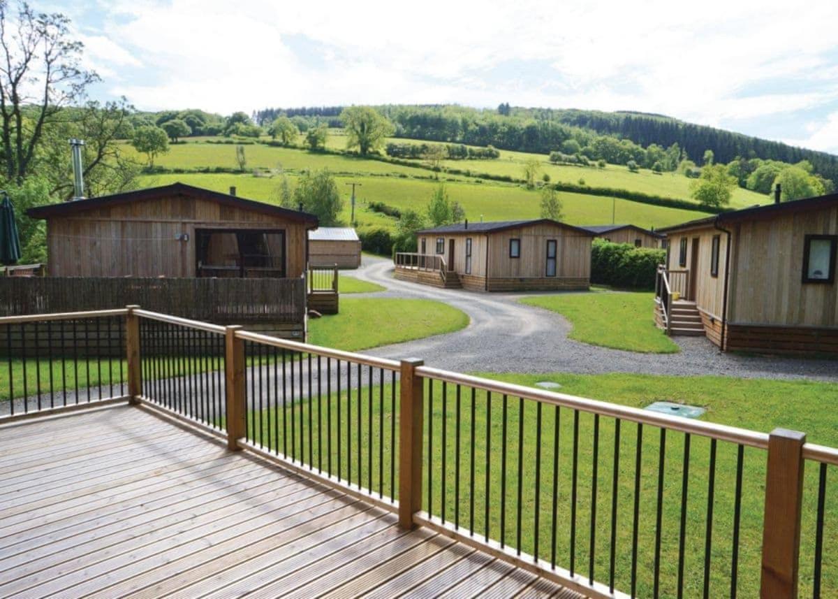 Clun Valley Lodges Clunton Buitenkant foto